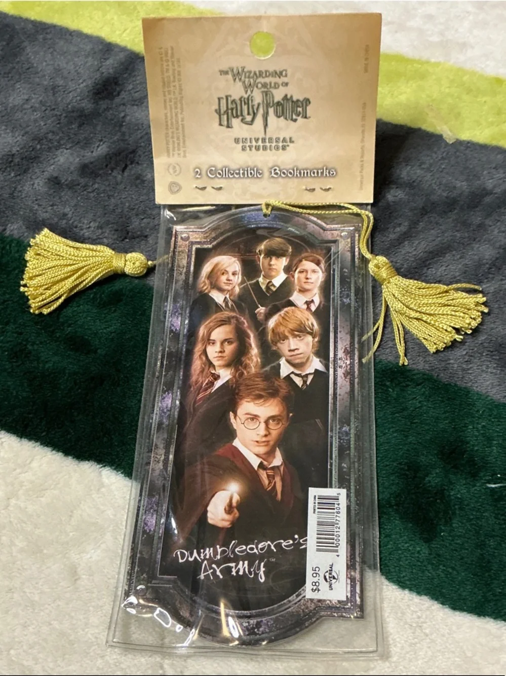 Harry Potter Hermione Granger Gold Tassel Bookmark - Official Wizarding World